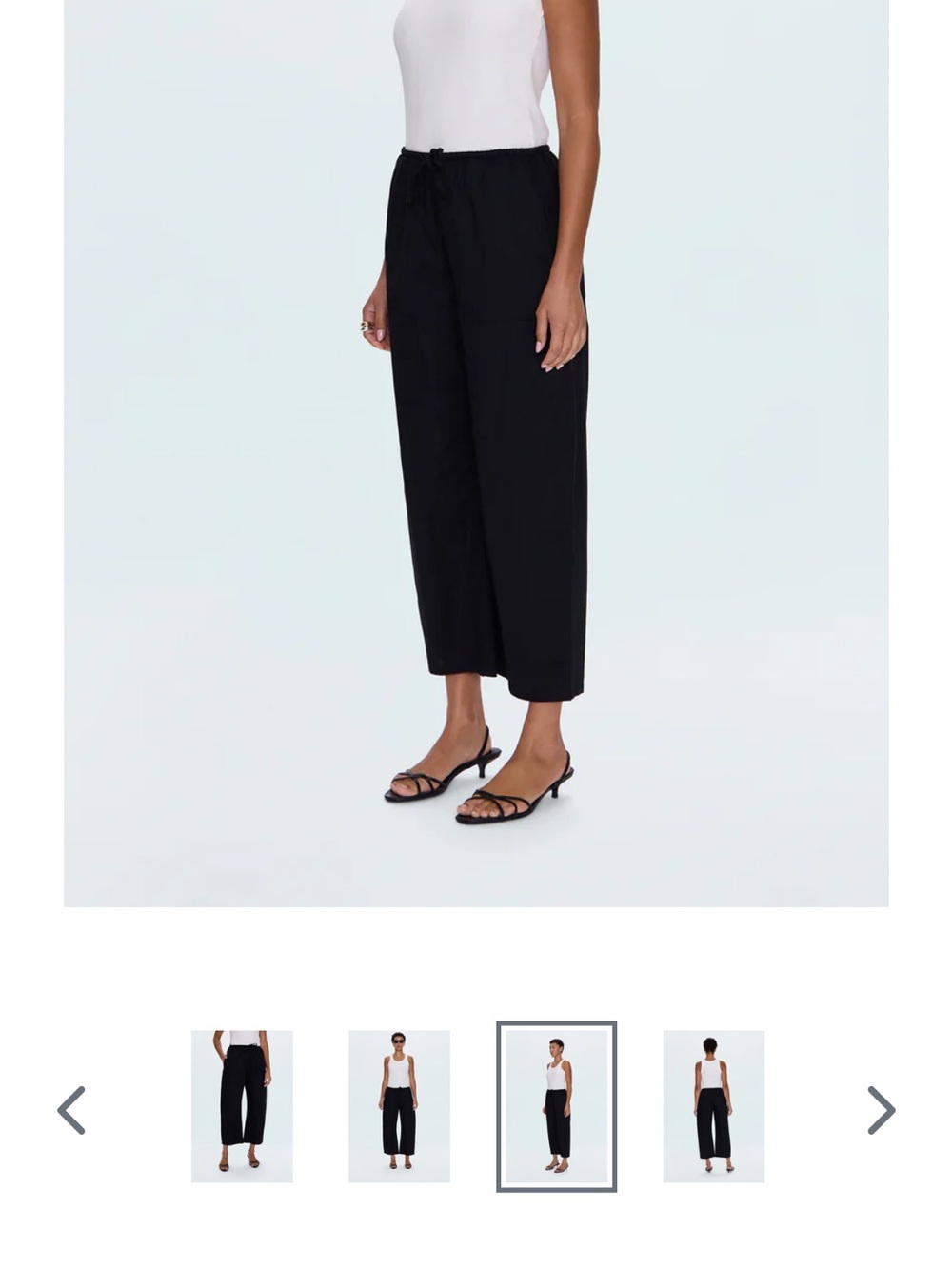 pistola Black Elastic-Waist Pants - totally sold out everywhere - Picture 6 of 12